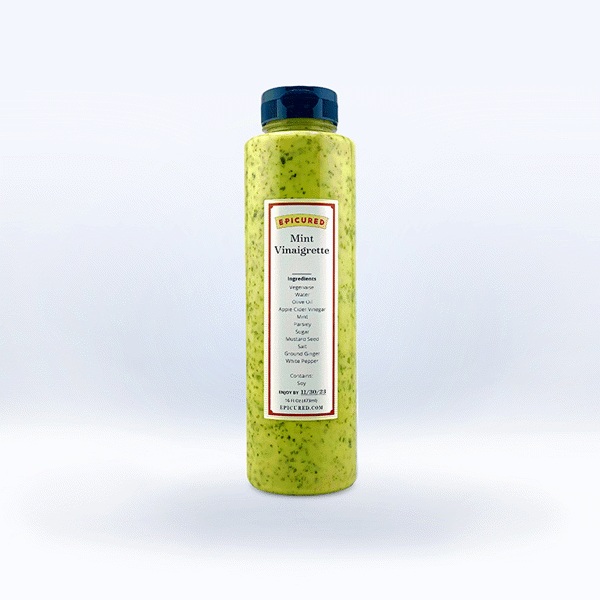 green emerald velvet dress Mint Vinaigrette – Low FODMAP & Gluten Free