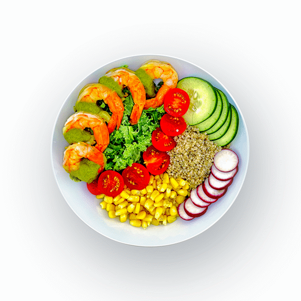 Shrimp Protein Bowl
