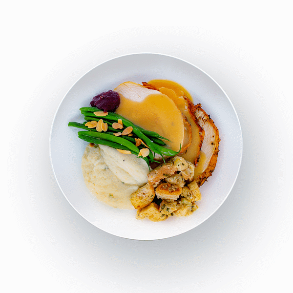 Thanksgiving Roasted Turkey Dinner