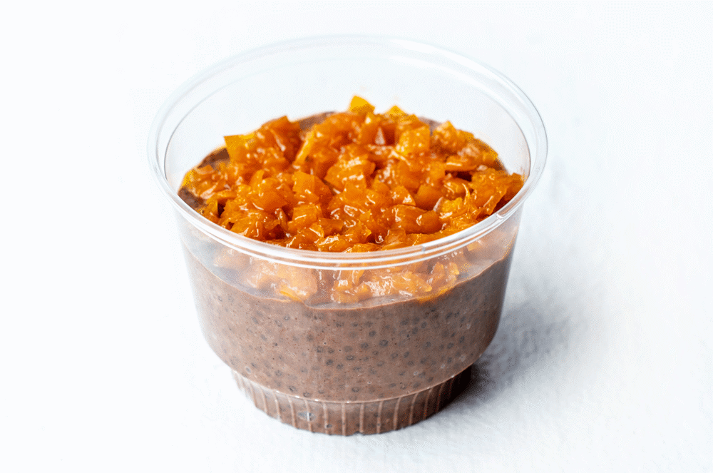 Orange Cocoa Chia Pudding