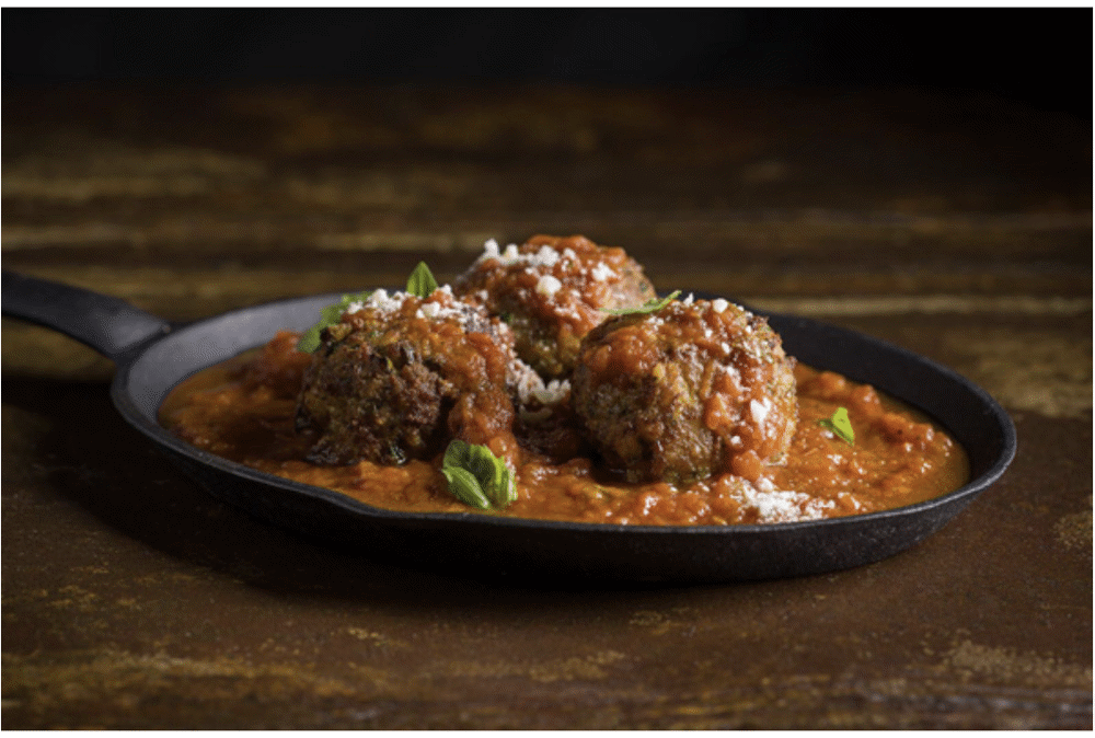 Turkey Meatballs with Basil Pomodoro Sauce