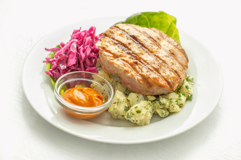 ENTRÉE_Bare Turkey Burger